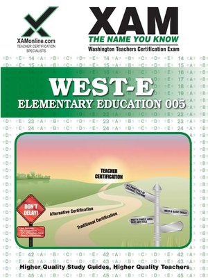 cover image of WEST-E Elementary Education 0014